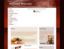 Tablet Screenshot of houstonmidtownmassage.com